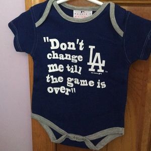 LA Dodgers Baby Onesie!